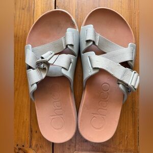 Chaco Chillos Slides Moon Rock Men’s size 9, Women's 11